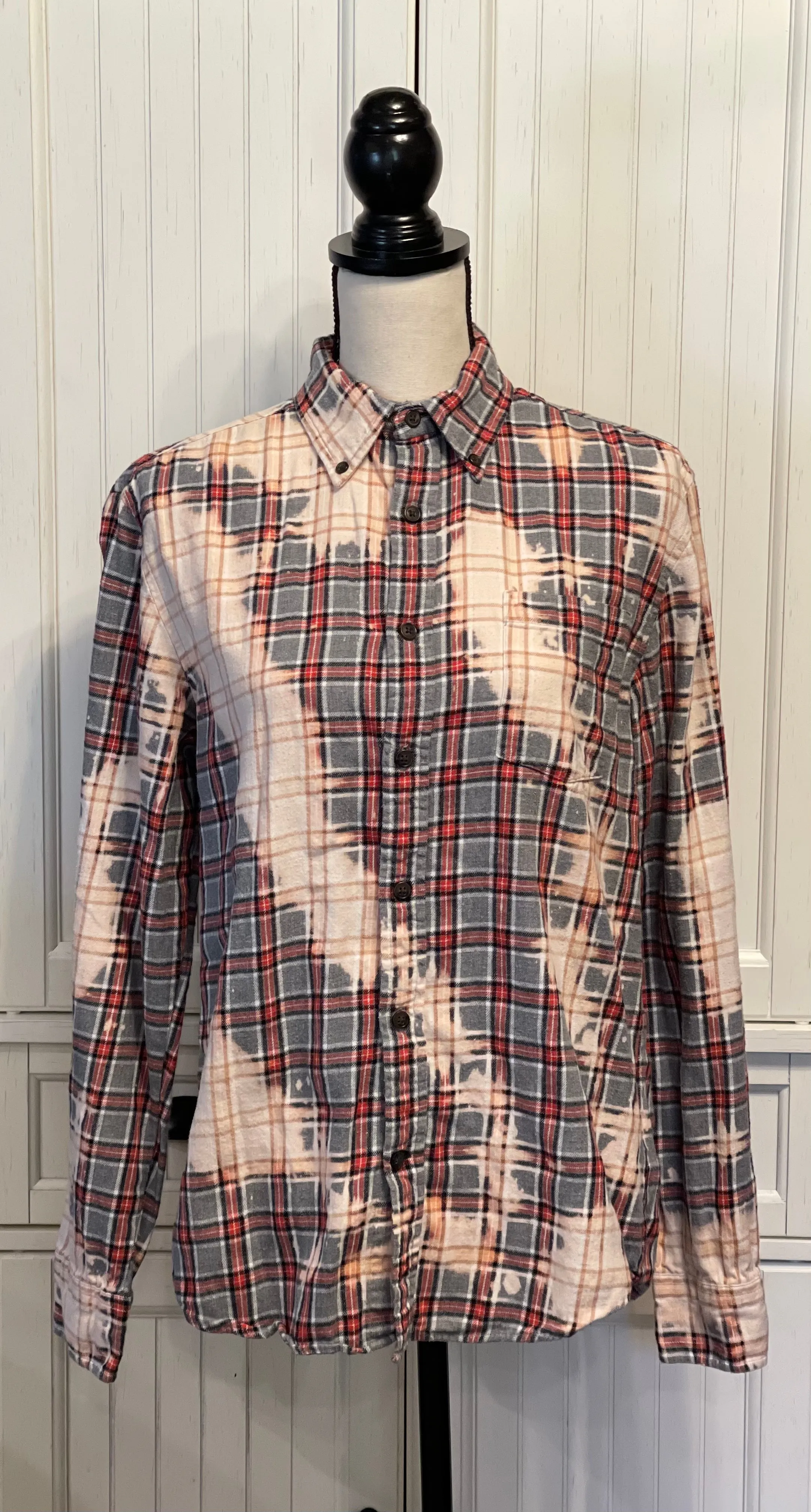 Carmen Distressed Flannel ~ Unisex Size Small