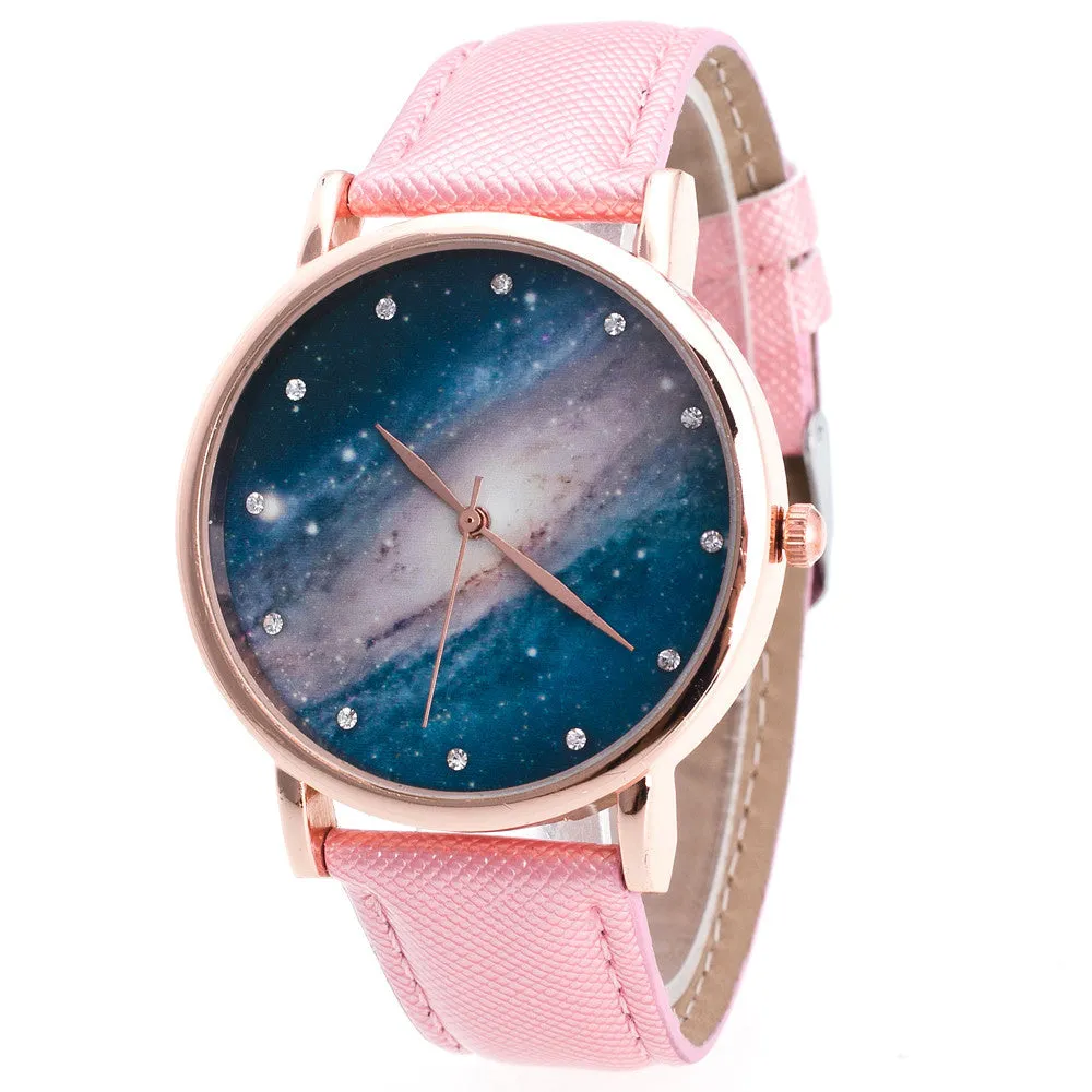 Nebula Space Retro Watch